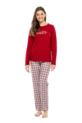 MOD Women Round Neck Pajama Set